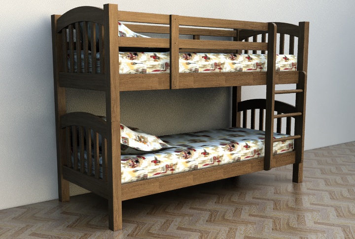 546 Двухъярусная детская кровать Юта Ровер